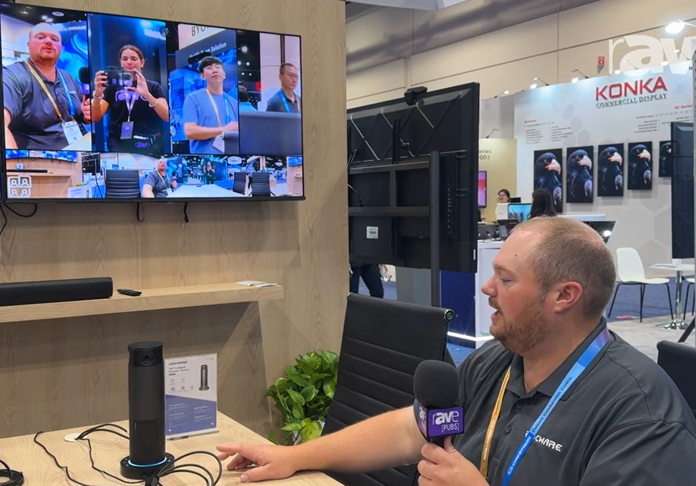 Charger la vidéo : AI Tracking | 4K Video | BYOD | Enterprise UC | PTZ camera