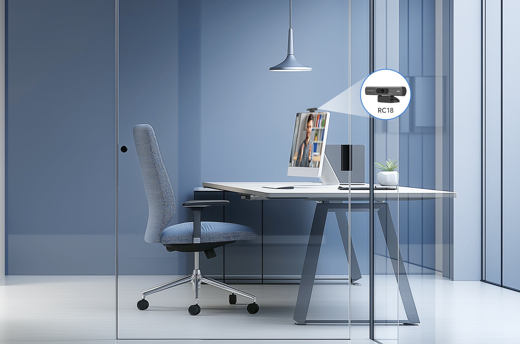 RC18 4K UHD USB AI Camera: Auto Framing, Human & Speaker Tracking Guide