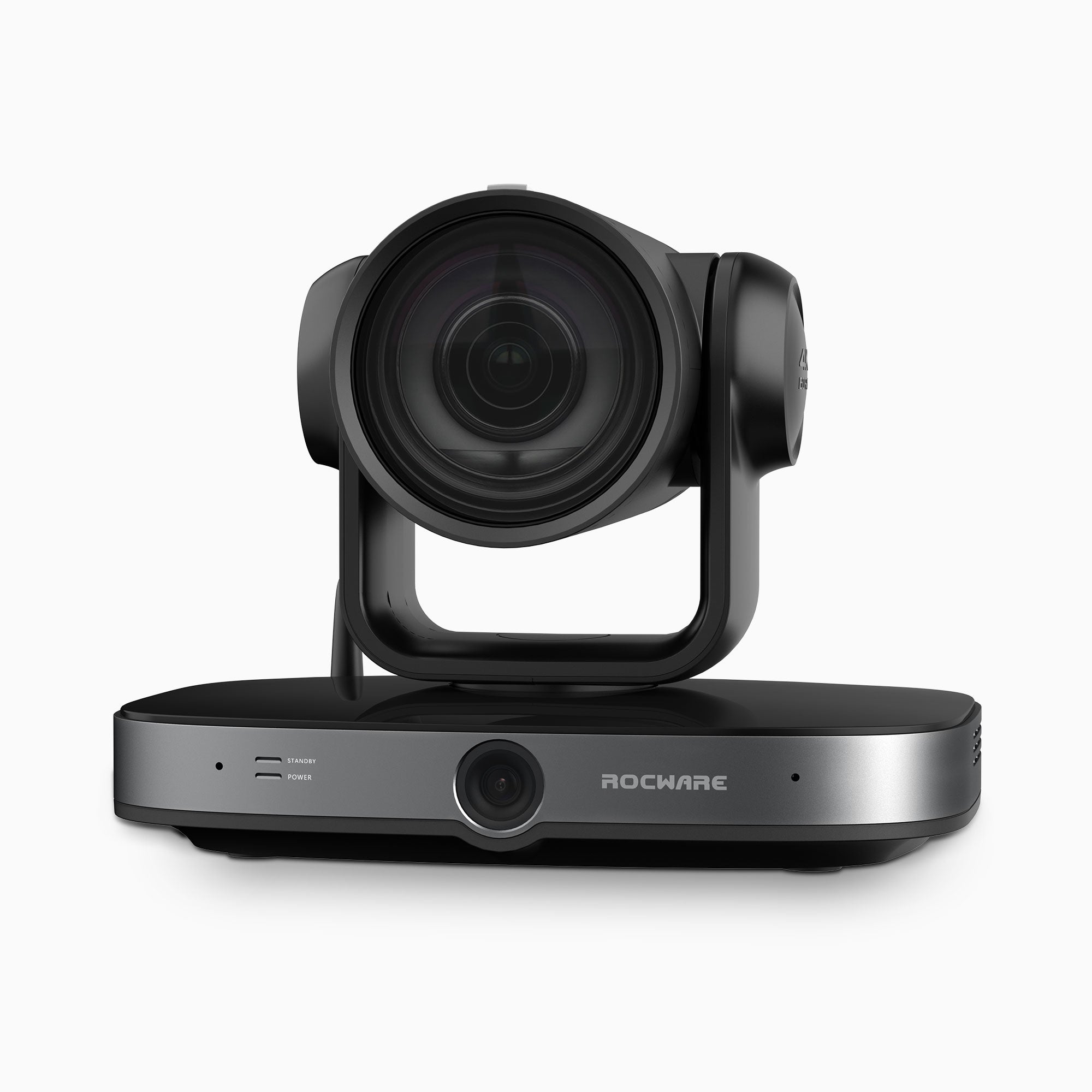 Cámara de videoconferencia Rocware RC91 4K60 PTZ con zoom óptico 12X, seguimiento AI, NDI opcional