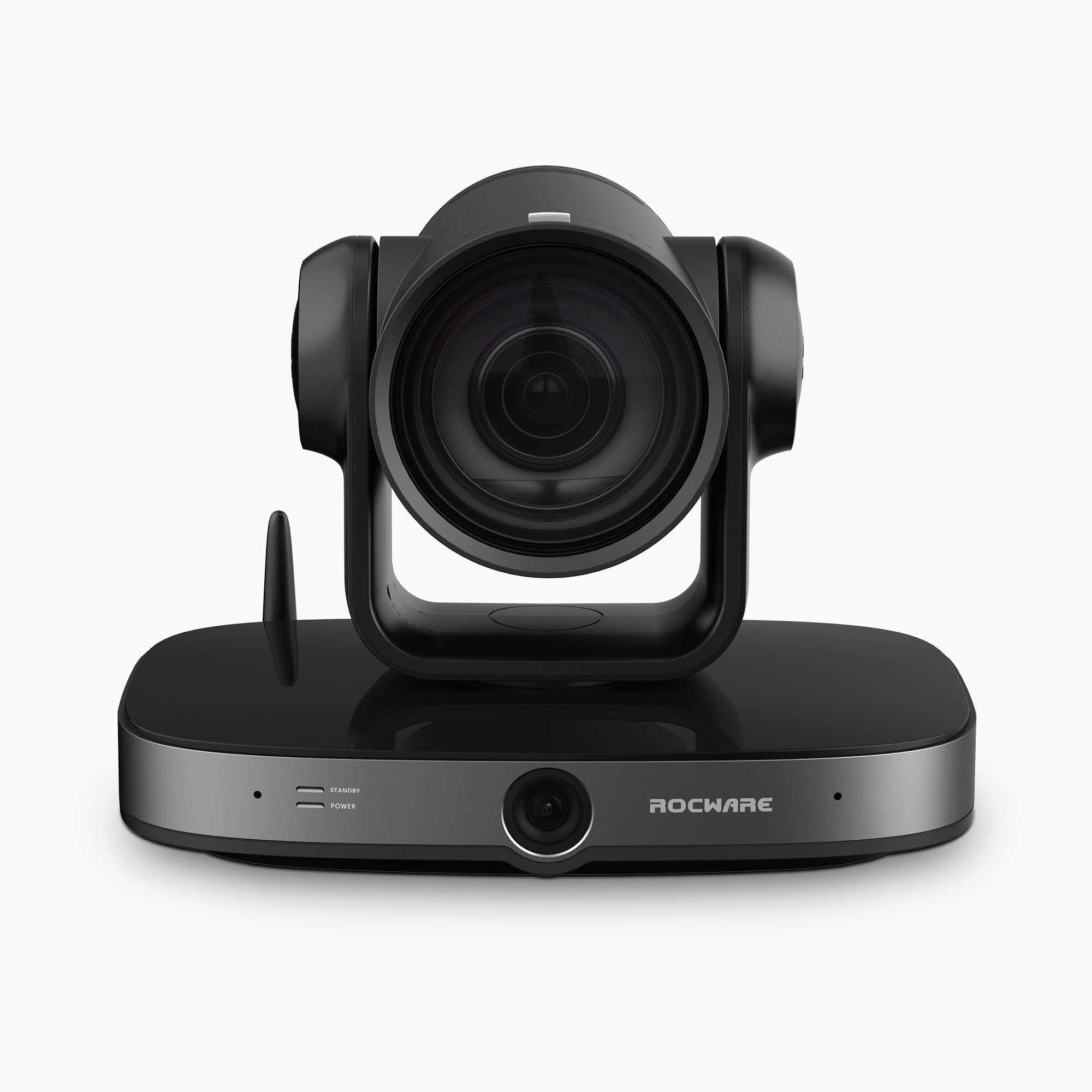 Cámara de videoconferencia Rocware RC91 4K60 PTZ con zoom óptico 12X, seguimiento AI, NDI opcional